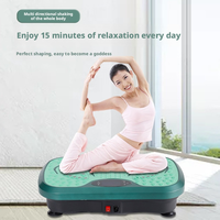 Machine de vibration verticale pour exercices amincissants, idéale pour la maison, portable, pour la perte de graisse abdominale