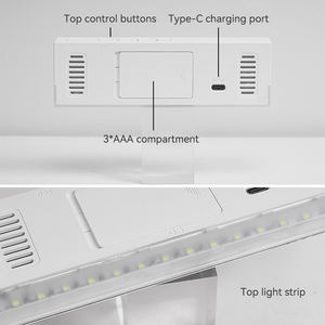 Reloj de Pared Digital LED Grande de Alta Calidad para Decoración del Hogar, Temporizador de Cuenta Regresiva, Luz de Alarma de Escritorio, con Día y Fecha - Product Image 5