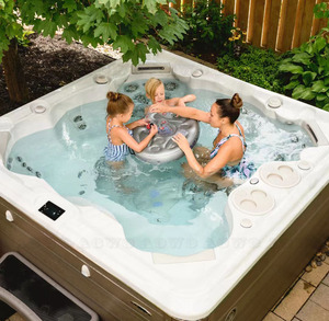 Tubo caliente al aire libre Spa bañeras SAA WM acrílico <span class=keywords><strong>jacuzzi</strong></span> para la venta <span class=keywords><strong>barato</strong></span> al aire libre spa jacuzzis 5 personas Plug and Play Balboa control - Product Image 6