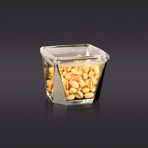 Bulk Eco Acryl Afdichtbare Voorraadpotten met Afsluitdeksel voor Keukenvoedsel, Snacks, Granen, Gedroogd Fruit, Suiker - Gecertificeerd Veilig - Product Image 5