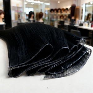 ผมถักเปียแท้ 100% - ผมต่อเนียนนุ่ม หนังกำพร้าผมยังอยู่ครบ สำหรับร้านเสริมสวยและขายต่อ - Product Image 4