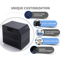Mini enfriador de agua fría con WiFi, 1/2 HP, baño de hielo, Enfriador de inmersión fría y filtro, control de aplicación de ozono, máquina de agua fría solo refrigeración
