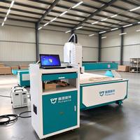 Machine de découpe CNC 3 axes avec table à vide et contrôleur DSP pour la fabrication de panneaux publicitaires, lettres en relief, acrylique et PVC