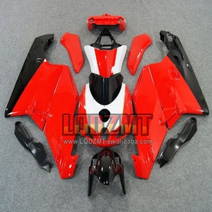 Corps de moulage par injection pour <span class=keywords><strong>DUCATI</strong></span> 749S 999 S 749 999 S R 03 04 21No.96 749R <span class=keywords><strong>999R</strong></span> 999 749 749-999 rouge blanc 2003 2004 Kit de carénage - Product Image 5