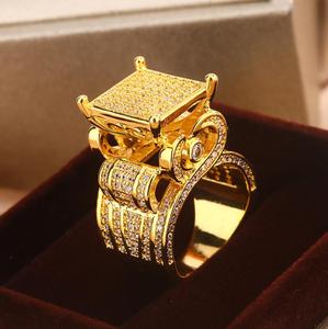 USA Trendy Heart Shinning <strong>Ring</strong> 14k Luxury Men Women Gemstone <strong>Ring</strong> for <strong>Girls</strong> Fashion Jewelry Party Wedding <strong>Rings</strong> for Men - Product Image 5