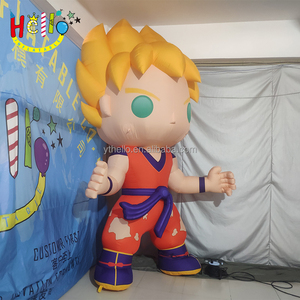 Prix d'usine, personnage de dessin animé gonflable, modèle gonflable de Goku, modèle de poupée de dessin animé gonflable à vendre - Product Image 6