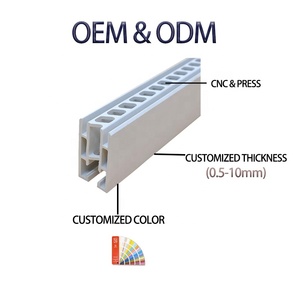 Profils d'extrusion personnalisés ABS <span class=keywords><strong>PC</strong></span> PVC UPVC durables légers et écologiques <span class=keywords><strong>pour</strong></span> les projets innovants de supermarchés hospitaliers divers - Product Image 3