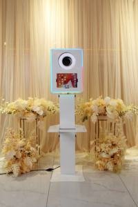 ตู้โชว์โลหะสำหรับถ่ายภาพพื้นผิวสี่เหลี่ยมสำหรับมืออาชีพไอแพดดีเอสแอลอาร์ - Product Image 3