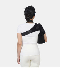 Orthèse cervicale élastique réglable Protection orthopédique Soutien du cou extensible Plastique Métal Utilisation hospitalière Réduire la douleur Un - Product Image 2