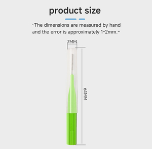12 cái Interdental bàn chải chỉnh hình răng xỉa Răng Đầu chăm sóc răng miệng công cụ làm sạch loại bỏ mảng bám nha khoa <span class=keywords><strong>Flosser</strong></span> - Product Image 6