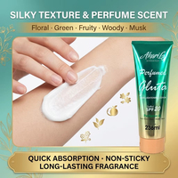 Lotion éclaircissante pour la peau à l'acide hyaluronique parfumée SPF20 Protection solaire Crème pour l'éclat du corps Longue durée Vitamine C E pour tous les types de peau