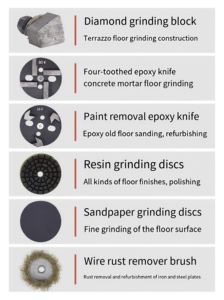 ماكينة جلي أرضيات خرسانية Xinwo 400 مع محرك عالي الكفاءة ومعدات للصقل والتلميع - Product Image 6