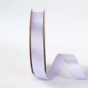 Ruban en satin rayé d'un côté de 2,5 cm de haute qualité et élégant pour l'emballage de cadeaux, 100 yards/rouleau - Product Image 4