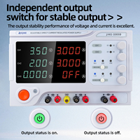 Alimentation électrique modulaire AC-DC à 3 canaux, efficacité 95%, ETOMMENS-DM-AAA 15V 2A, triple sortie réglable et programmable, pour l'industrie