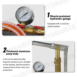 Chính xác kiểm soát áp suất thấp tay kiểm tra Áp lực bơm thủy lực HHS-6.3G Máy Bơm kiểm tra nước bằng tay - Product Image 4