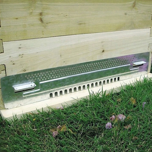 Protector de ratón de colmena de abeja de acero inoxidable y reductor de entrada para 10 marcos Langstroth Bee Hive puertas de viaje puerta de entrada también - Product Image 4
