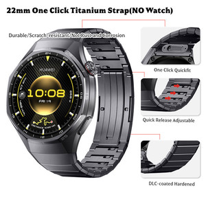 สายไทเทเนียมสำหรับนาฬิกาหัวเว่ย วอทช์ จีที 6 โปร 46 มม. สายรัดข้อมือโลหะสุดหรู สายนาฬิกา จีที 6 โปร - Product Image 1