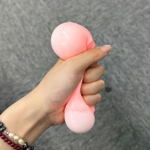 Squishy sensoriel de collection pour bureau, à rebond lent, réaliste, en TPR, jaune rose, en forme de bâton de beurre, super solide et doux - Product Image 2