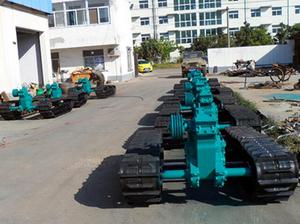 स्टील रबर ट्रैक चेसिस से 0.5Ton करने के लिए 120 टी के लिए हवाई जहाज के पहिये खुदाई लोडर ट्रक Minig ड्रिलिंग रिसाव - Product Image 5