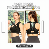 Correcteur de posture dorsal respirant et portable pour femmes et hommes, redresseur d'épaules, soutien lombaire réglable, soutien complet du dos