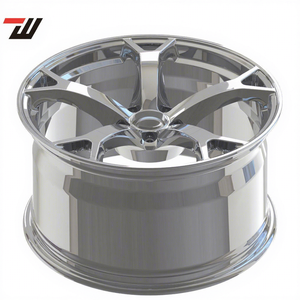 Jantes de voiture forgées de 17, 18, 19 et 20 pouces, finition chromée, pour BMW Série 3, Nissan 350Z, 370Z, Skyline GTR, 5X112, 5X120, 5X114.3, jantes JDM - Product Image 4