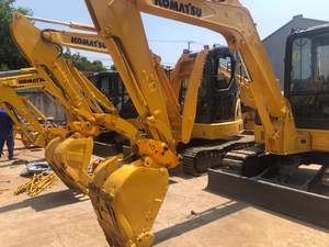 Pelle hydraulique d'occasion KOMATSU PC55MR Mini 5.5 tonnes, pelleteuse sur chenilles PC35MR PC50 PC40 Pc78us en bon état - Product Image 3