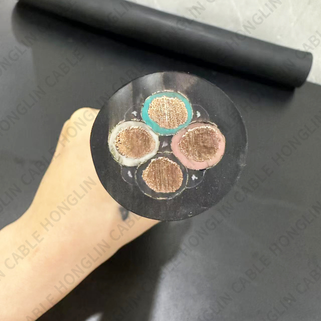 Factory Price 5x300mm2 Power Cable Stranded Conductor Portable Core Soft Rubber Power Cable