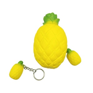 Biểu Tượng Tùy Chỉnh Trẻ Em Của Bóp Đồ Chơi Mới Được Thiết Kế Mô Phỏng Trái Cây Dứa Vật Liệu Mềm Mại Cho Thư Giãn Căng Thẳng Và Vui Vẻ - Product Image 2