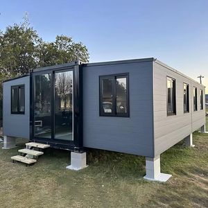 Casa Rodante Expandible de Doble Ala, Prefabricada, Plegable, Todo en Uno, con Plomerí<span class=keywords><strong>a</strong></span>/Electricidad Preinstaladas, Modelo Familiar de 10 pies - Product Image 2