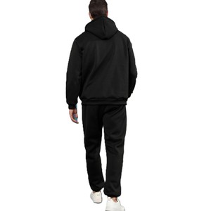 <b>Men</b> Fashion Casual Hoodie <b>Jogger</b> Set Modern Matching Outfit with Comfortable Hooded Top Relaxed <b>Jogger</b> <b>Men</b> Tracksuit Sets - Product Image 3