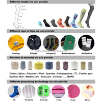 Chaussettes de sport pour enfants et jeunes de haute qualité pour studio de Pilates, séchage rapide, respirantes, écologiques, design sportif, logo personnalisé, yoga