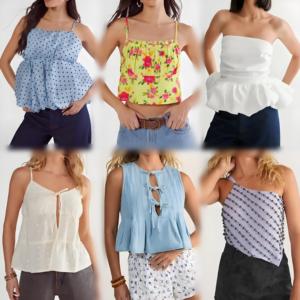 Liquidación de Inventario 2026: Blusas de Mujer a la Moda, Sexys y Casuales, Estilos Combinables, Camisetas, Envío Aleatorio - Product Image 3