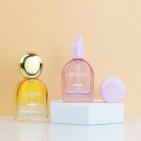 Flacon compte-gouttes coloré de 30 ml pour sérum capillaire, huile essentielle, flacon cosmétique en verre