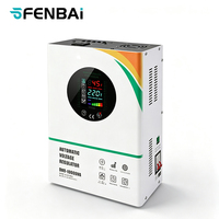 Stabilisateur de tension automatique de type relais 10KVA 10000W, régulateur monophasé 220V, plage d'entrée large 45V-280V avec affichage LED
