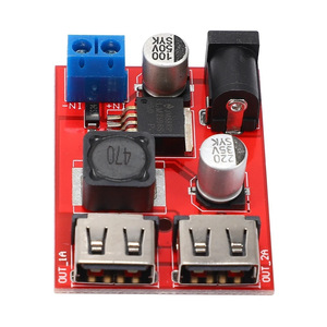 ตัวแปลงไฟดีซี ดีซี 9V 36V เป็น 5V แบบสเต็ปดาวน์ พร้อมพอร์ต USB คู่ 3A สำหรับติดตั้งบนรถยนต์หรือแผงโซลาร์เซลล์ - Product Image 2