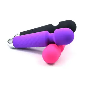 Benutzer definierte LogoBox AV-Stick G-Punkt Massage gerät Weiblicher Mastur bator Klitoris Stimulator Sexspielzeug für Frauen Riesiger Drahtloser Dildo Vibrator