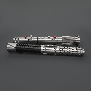 Dark Maul Variant LED Lumière Sabre Jouet Changement de Couleur Clone <span class=keywords><strong>Stan</strong></span> the Wars Sabre Laser pour Cosplay et Objets de Collection Épée Légère - Product Image 6