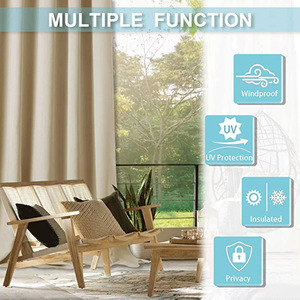 <span class=keywords><strong>Tende</strong></span> da Esterno Impermeabili, Parasole e <span class=keywords><strong>Frangivento</strong></span> con Design Nordico, Isolamento Termico, Anti-Sporco e Anti-Muffa - Product Image 3
