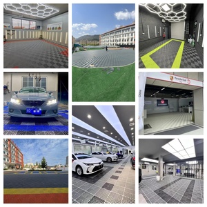 Baldosas de garaje entrelazadas de PP antideslizantes de venta directa de fábrica de alta calidad, alfombrilla de plástico para lavado de coches, tienda de Detalles - Product Image 4