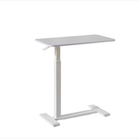 Table de chevet portable moderne Colonne simple Double face Petite table Salon paresseux Canapé Bureau d'ordinateur