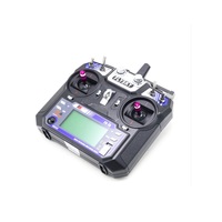 Émetteur RC Flysky FS-i6 2.4G 6CH avec récepteur IA6/IA6B, en plastique ABS, batterie incluse, pour hélicoptère, quadricoptère, planeur