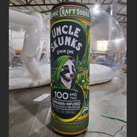 Modèle de bouteille de bière ou de vin gonflable géant personnalisé, hermétique, pour la publicité extérieure lors d'événements, promotion de la marque