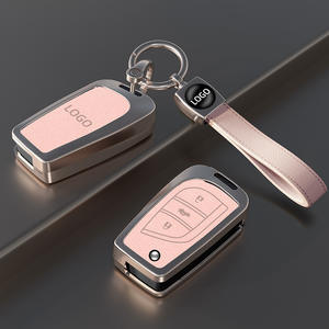 Haute qualité pour Toyota Hilux Highlander Nouvelle Corolla REIZ rav4 2019 Boîtier de protection de clé intelligente en métal pour voiture - Product Image 4