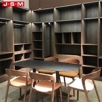 Vente chaude Table à manger ronde moderne minimaliste en bois massif rotatif en chêne 4 6 chaises Ensemble de table à manger carrée avec 6 chaises