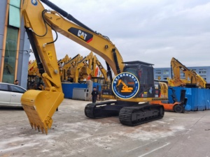 Grande qualité d'origine CAT 320d2 320d 329D2L 329DL pelleteuse hydraulique sur chenilles d'occasion Caterpillar avec marteau à vendre - Product Image 5