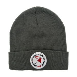 Gorro de punto bordado de alta calidad de fabricante OEM ODM - Product Image 2