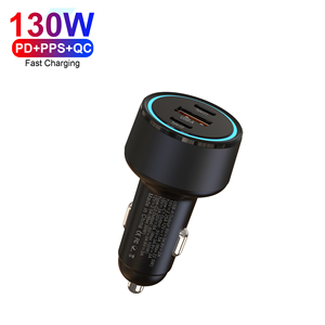 130W PD 100W Công suất cao sạc nhanh 5V/9V/12V/15V/20V 5A phổ PPS 30W QC3.0 sạc máy tính xách tay Bộ chuyển đổi xe hơi - Product Image 4
