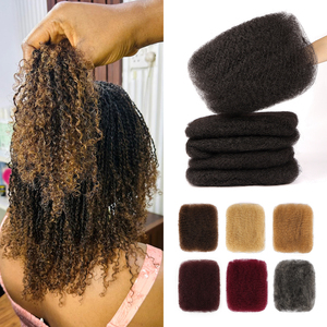 100% extensiones de <span class=keywords><strong>cabello</strong></span> humano Microtwist a granel al por mayor <span class=keywords><strong>cabello</strong></span> trenzado Afro Kinky Bulk Curl <span class=keywords><strong>cabello</strong></span> humano para trenzar a granel para la venta - Product Image 1