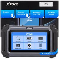 Escáner de Vehículos XTOOL D5 con 9 Servicios de Mantenimiento: Reinicio de Luz de Advertencia de Aceite, EPB, SAS, DP, Reinicio de BMS, Ajuste de Aceleración, Reinicio de TPMS
