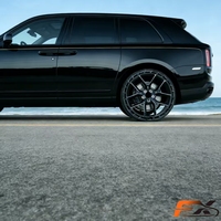 Jantes en alliage d'aluminium forgé à cinq branches, noir brillant classique, personnalisables, en promotion, 5*120, 18-23 pouces, pour Range Rover Land Defender